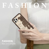 Apple, совместимый ремешок для сумки, чехол для телефона, iPhone 11, креативный ультратонкий объектив, мобильный телефон, подтяжки, iphone, 12promax, простой и элегантный дизайн, защита при падении, популярно в интернете