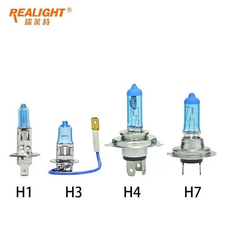 瑞莱特汽车货车H1H3H4H7远近光大灯雾灯灯泡超亮12V24V氙气灯泡-图2