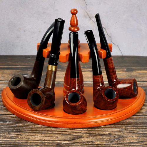 Умные аксессуары для кожи кожи с длинным дымом кажущаяся стойка одноразовая стойка -Sheetki деревянные корни из каменного ковла