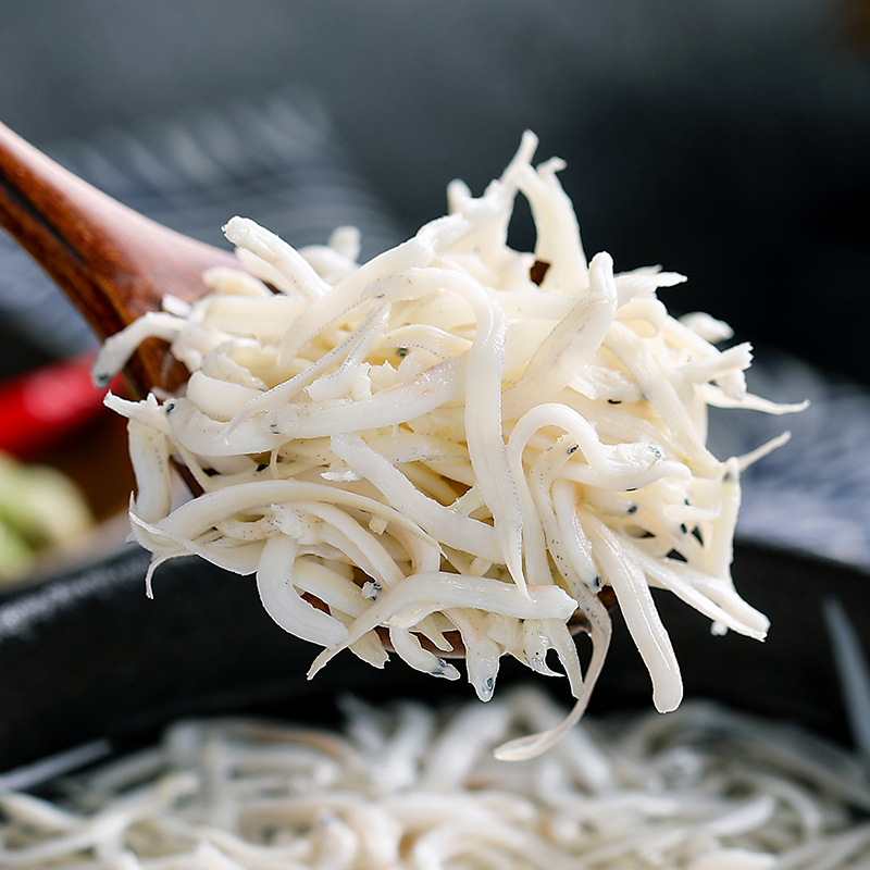渔知乐天然淡干小银鱼干新晒海燕鱼面条250g宝宝新鲜特产干货食材 - 图0