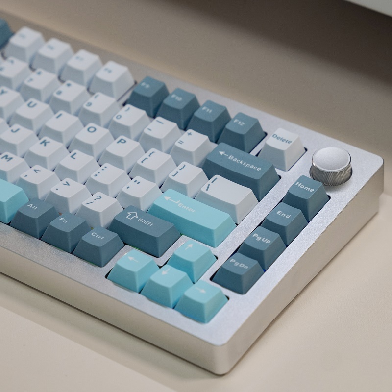 黑吉蛇AL75V2客制化机械键盘铝坨坨无线蓝牙三模套件GASKET结构 - 图0