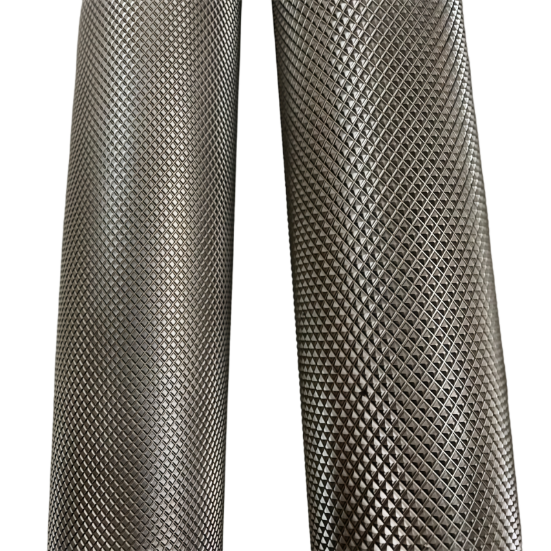 304不锈钢网纹管滚花管316网纹滚花不锈钢棒拉直纹棒压花不锈钢管 - 图3