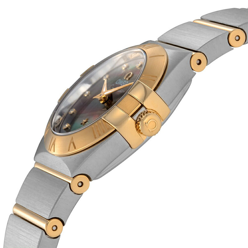 欧米茄星座系列典雅间金钢带女表 方耀天成海外瑞士腕表