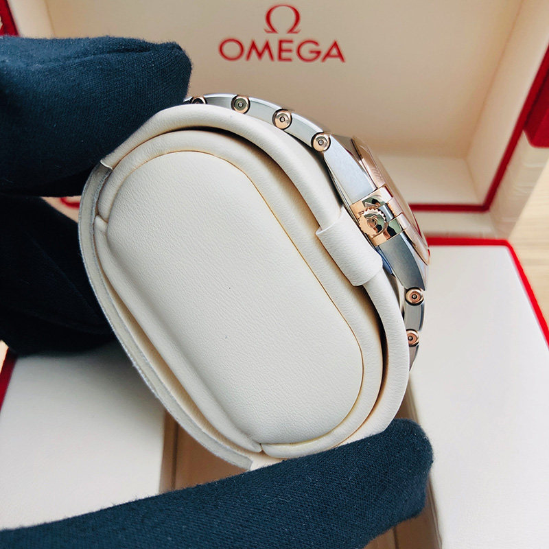 欧米茄星座系列优雅轻奢玫瑰金女表 方耀天成海外瑞士腕表