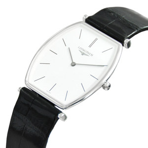 瑞士名表浪琴longines 嘉岚系列简约男士石英表L4.705.4.12.2