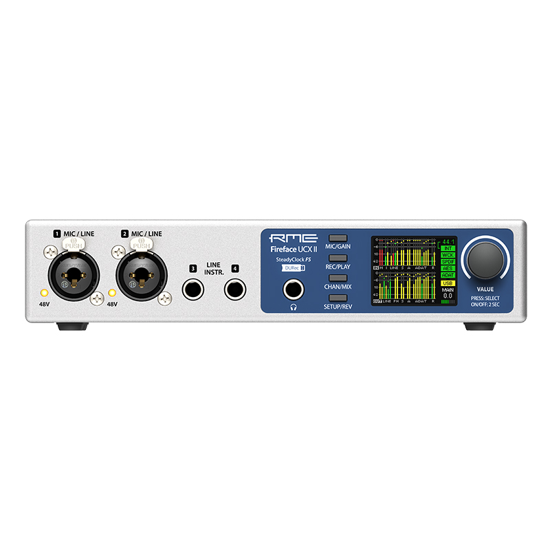 RME Fireface UCX2 UCXII二代录音棚编曲直播USB外置音频接口声卡-图1