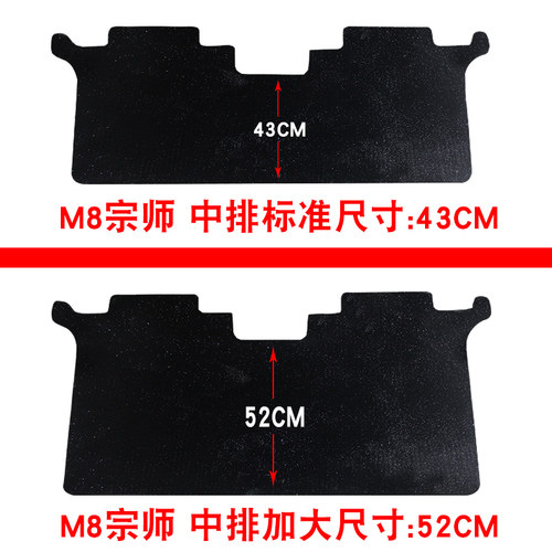 适用于23款传祺M8宗师全车脚垫星空地毯24款M8大师中排地毯向往M8 - 图2