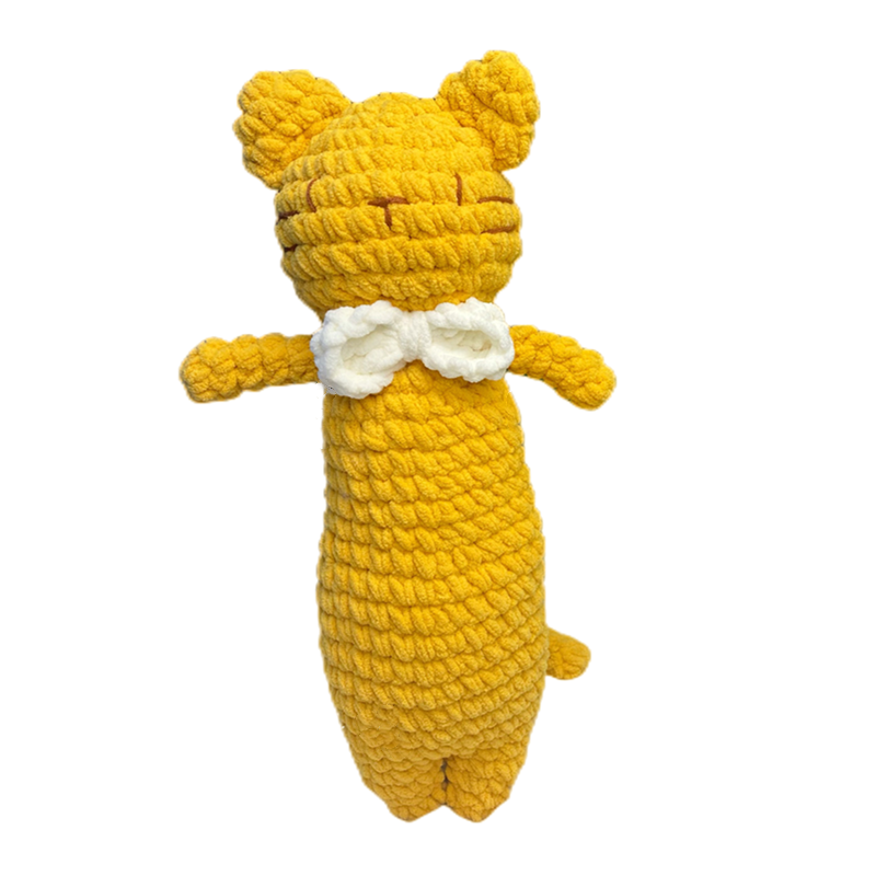 diy钩针编织冰条毛线玩偶长条猫咪兔子孕妇打发时间婴儿情侣礼物,淘宝优惠券,粉丝福利购,淘宝优惠卷