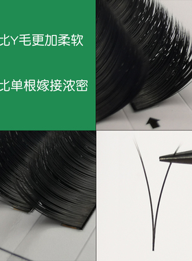 v型风吹动加密毛尖超柔软自然
