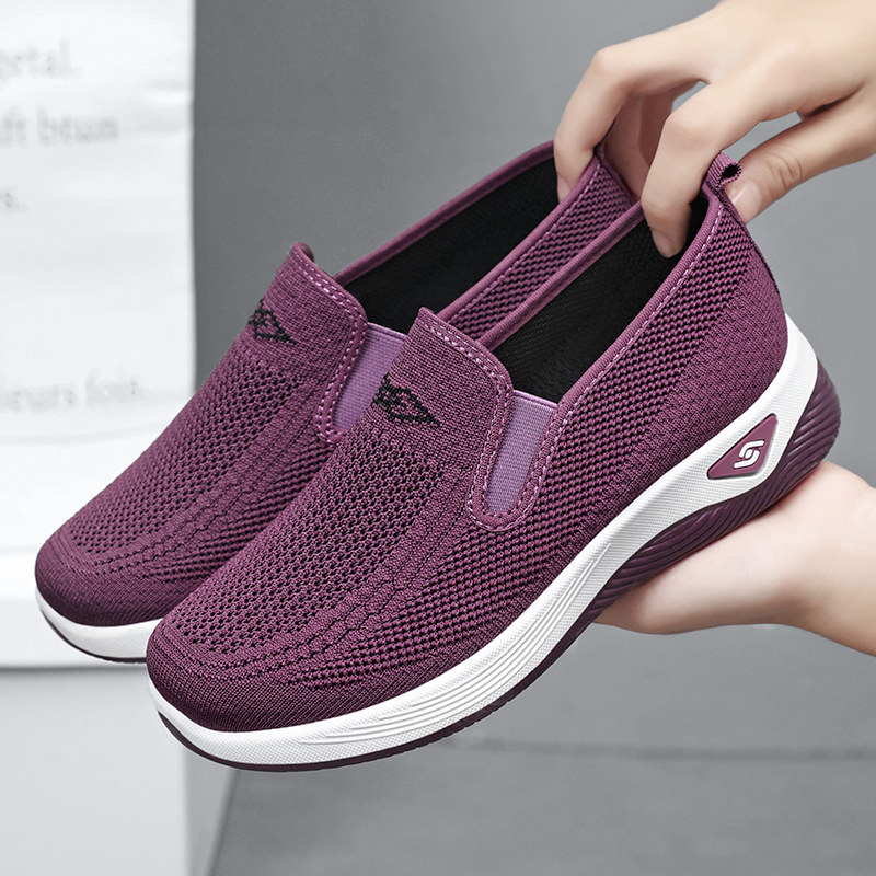 张凯丽老人鞋女春秋款妈妈鞋中老年舒适老北京布鞋运动防滑健步鞋,淘宝优惠券,粉丝福利购,淘宝优惠卷