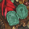 Xixiyu fire paint rose print style seal retro