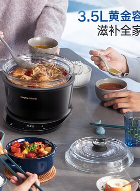 摩飞养生锅多功能家用隔水电炖煲