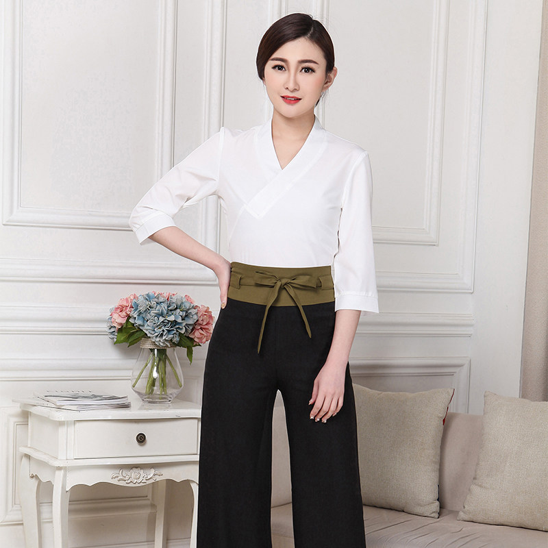 2020美容师工作服 致薇酒店工作制服
