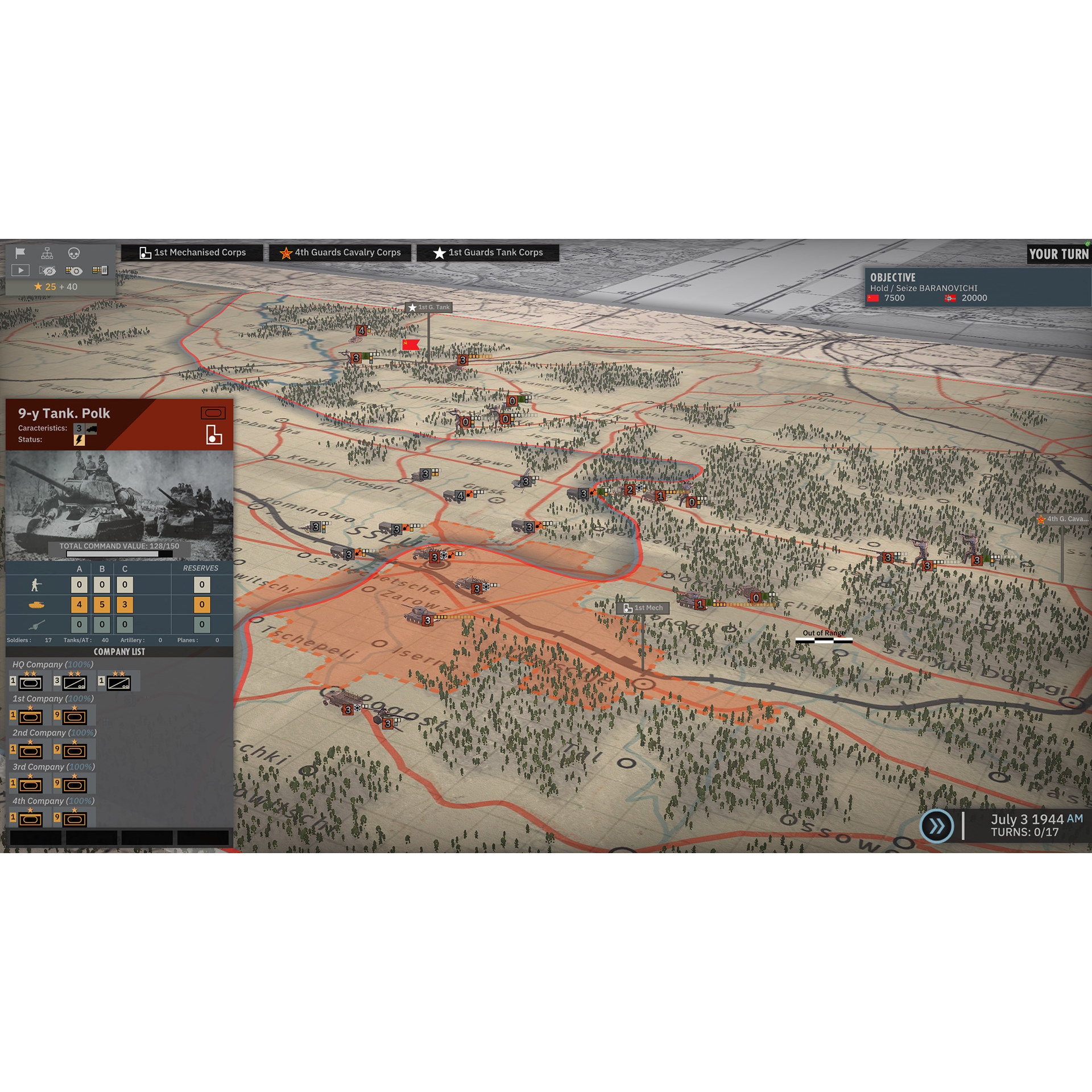 Steam正版 钢铁之师2 Steel Division 2 全球国区KEY 激活码CDKey