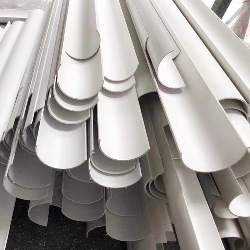 PVC管U型排水管50半圆U型槽沙水游戏管75下水管110塑料圆管分两片 - 图1