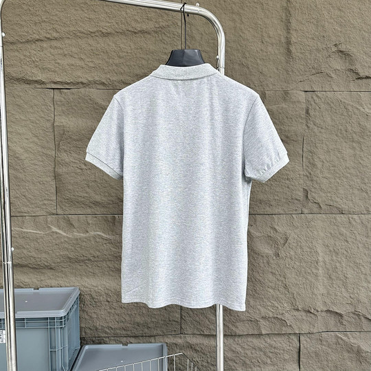 海外600+同步！立体珠地棉亲肤轻商务翻领短袖POLO衫男潮流半袖T