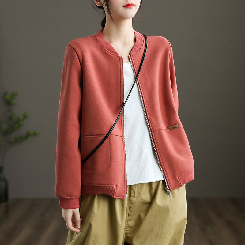 dza短款休闲新款春秋季棒球服夹克 dza短外套