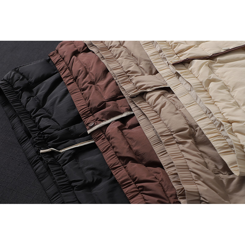 dza文艺宽松轻薄短款女士2022新款 dza羽绒服