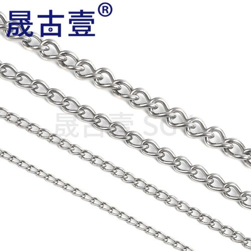 304不锈钢焊口吊链安全锁焊接链条晒衣链广告吊牌承重链子3.0线 - 图2