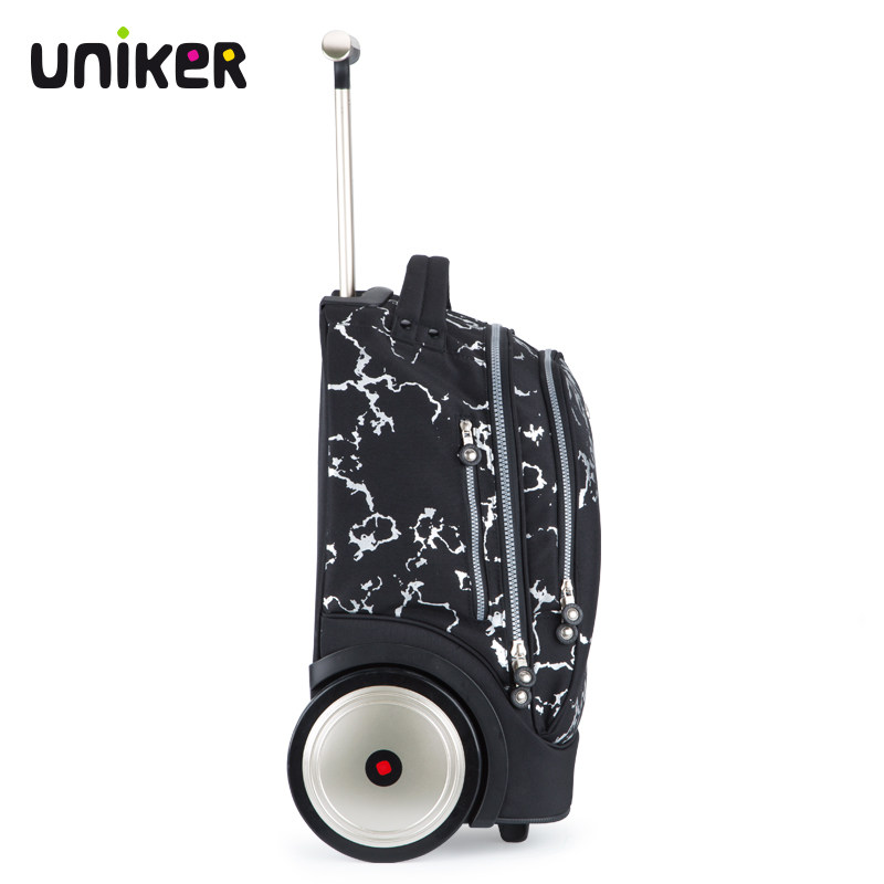 uniker升级大轮拉杆初高中学生书包 uniker阳盟旅行袋