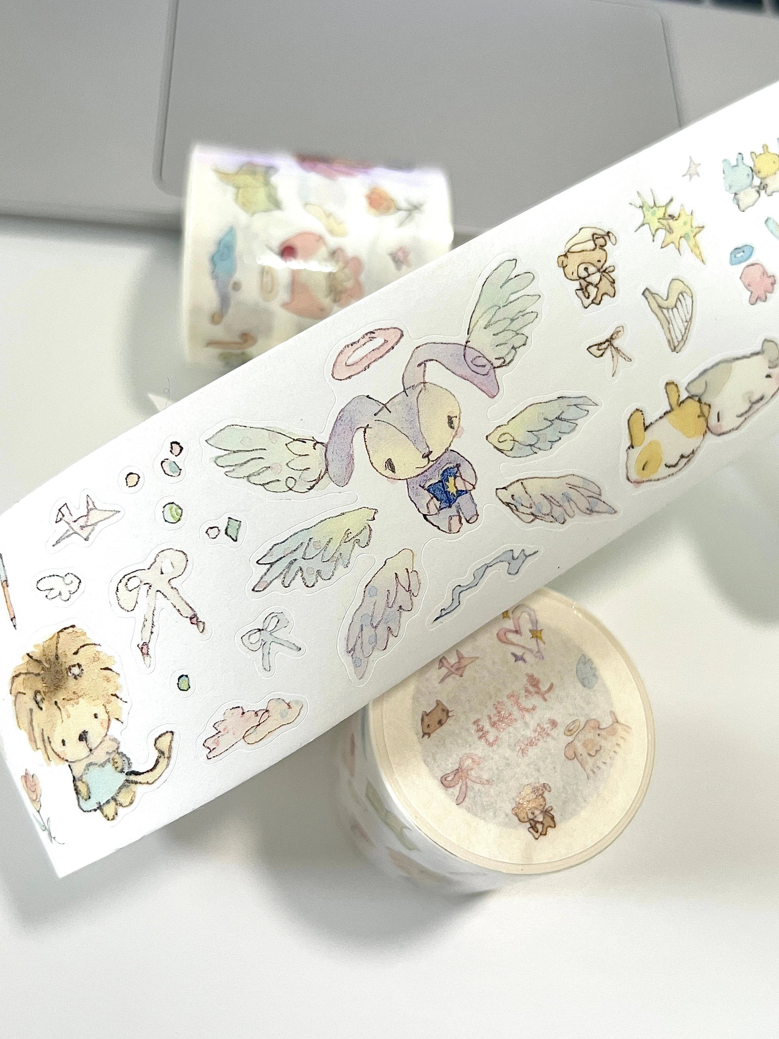 分装jottacore手帐贴纸卷可爱卡通动物手帐素材拼贴装饰贴纸,淘宝优惠券,粉丝福利购,淘宝优惠卷