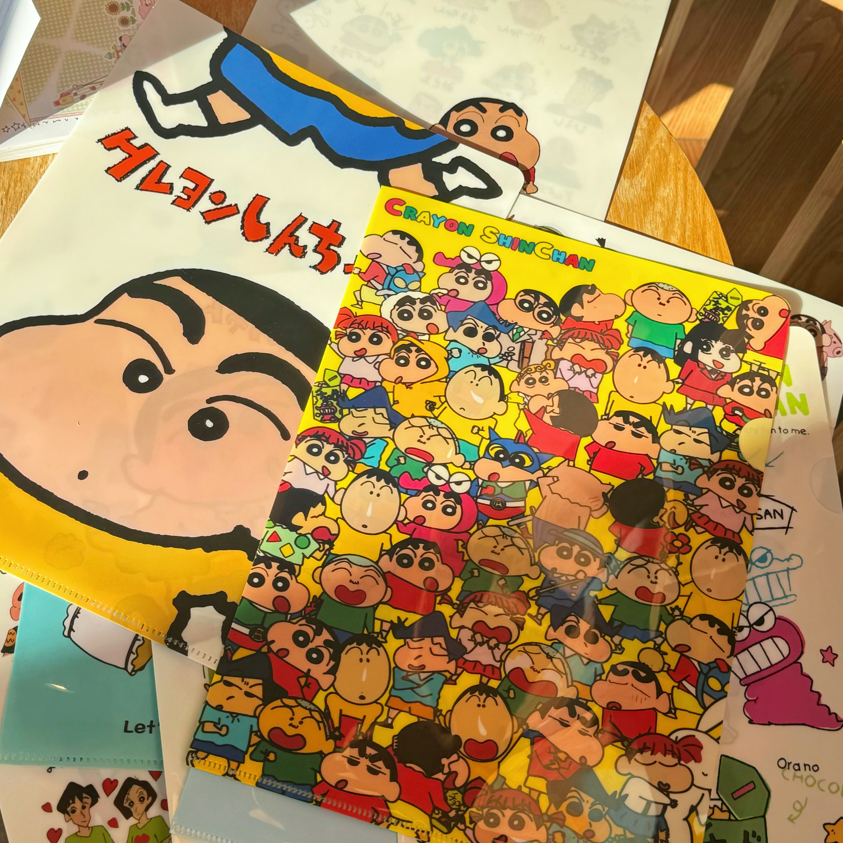 日系卡通蜡笔小新文件夹文具单页夹L型可爱A4试卷收纳整理文件袋,淘宝优惠券,粉丝福利购,淘宝优惠卷