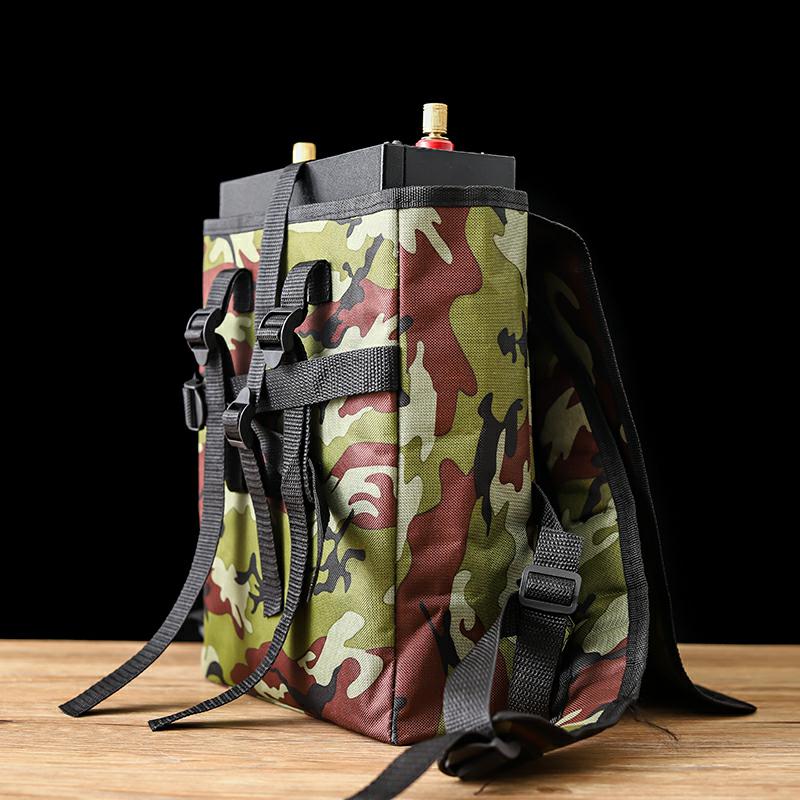 蓄电瓶背包12v逆变器机头4060ah80ah锂电池包专用加厚防水双肩包,淘宝优惠券,粉丝福利购,淘宝优惠卷