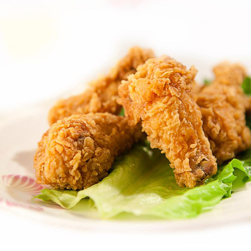 整箱佰胜客香辣翅根吮指翅根冷冻半成品油炸小吃裹粉翅根商用包邮