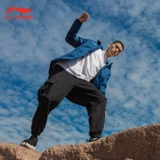 Li Ning, короткий пуховик подходит для мужчин и женщин, зимняя спортивная утепленная куртка для тренировок, коллекция 2023, для бега