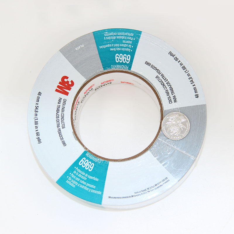 3M 6969布基胶带 汽车管道防水 撕无痕胶 管道密封胶带duct tape - 图3