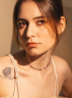 「珠璃」拉神之女恶魔之眼银镀金彩色水晶choker项链手链（两戴）