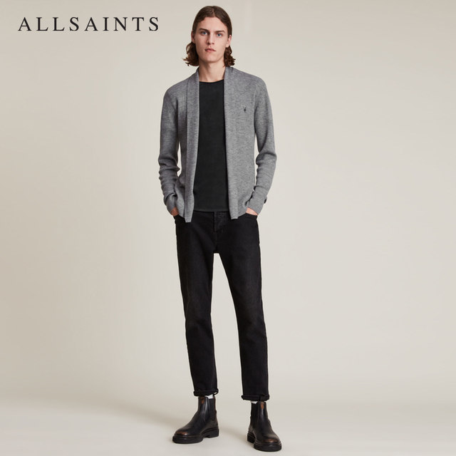 Men's ModeMerino Knitted Jacket Long Sleeve