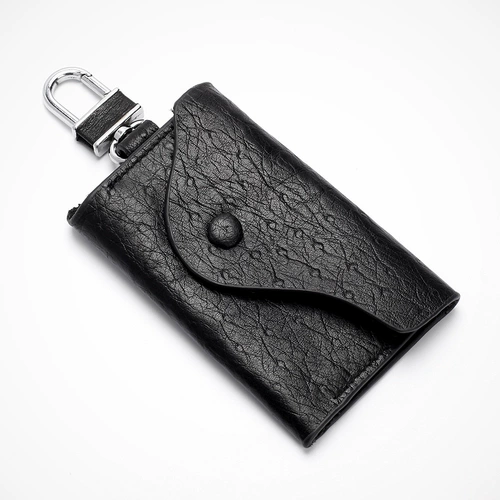 Универсальная вместительная и большая ключница, картхолдер, кожаная система хранения, из натуральной кожи, 2 в 1, воловья кожа