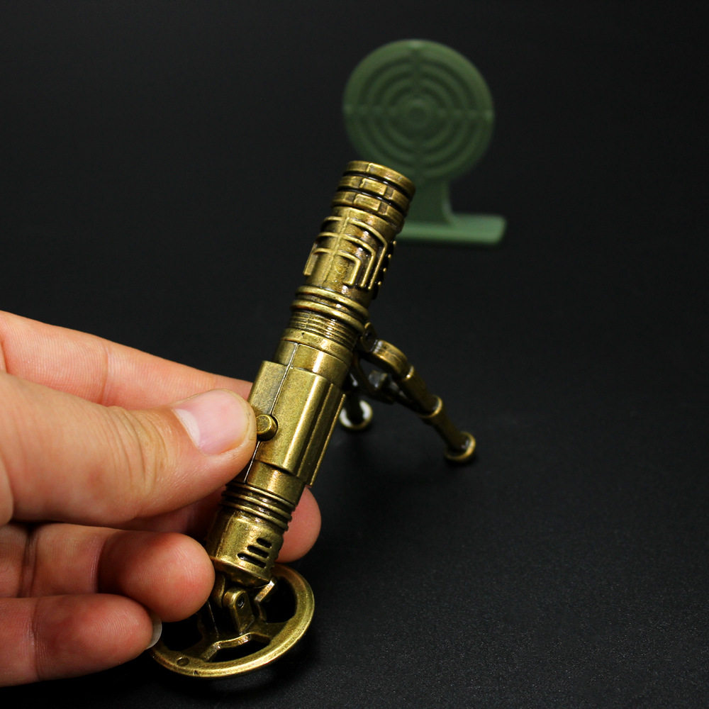 迷你大炮火箭迫击炮投弹筒全金属合金仿真发射器模型男孩儿童玩具,淘宝优惠券,粉丝福利购,淘宝优惠卷