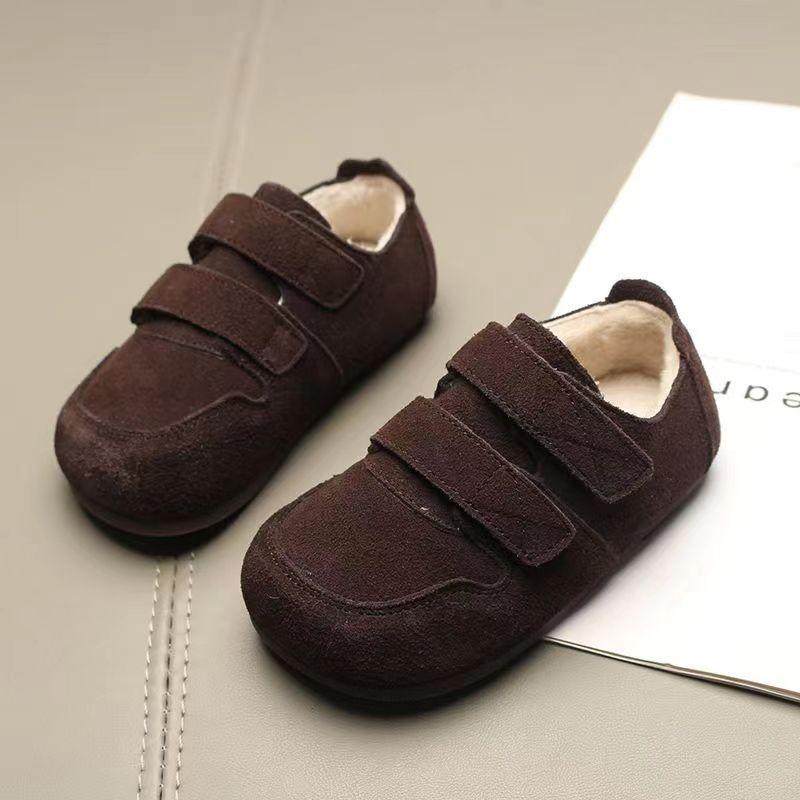 女童勃肯鞋加绒2025冬季新款儿童二棉鞋子男童软底防滑保暖豆豆鞋,淘宝优惠券,粉丝福利购,淘宝优惠卷