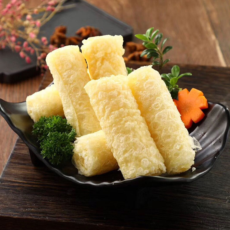 脆铃卷180g 响铃卷 香铃卷炸豆皮黄金卷豆皮 火锅食材新品