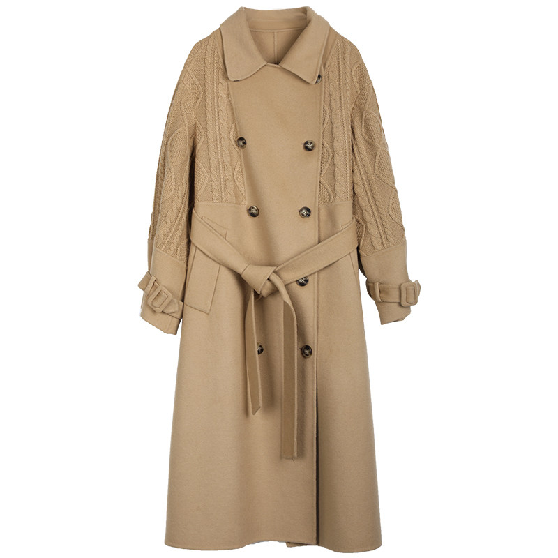 小个子羊毛双面呢子高端日系大衣 dwi服饰毛呢外套