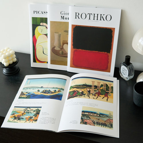 ins艺术风杂志拍照道具 时尚画册收纳氛围感拍摄复古装饰背景摆件 - 图0