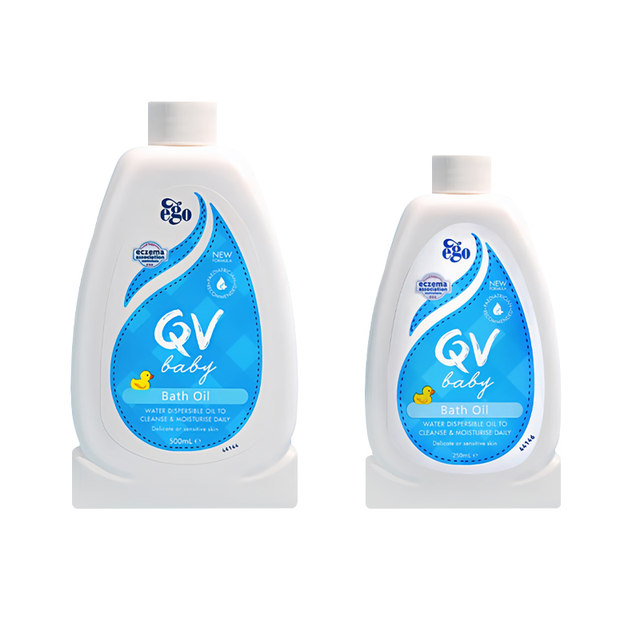 Australian Ego QV newborn bath oil baby bath moisturizing moisturizing and soothing milk duck 500g