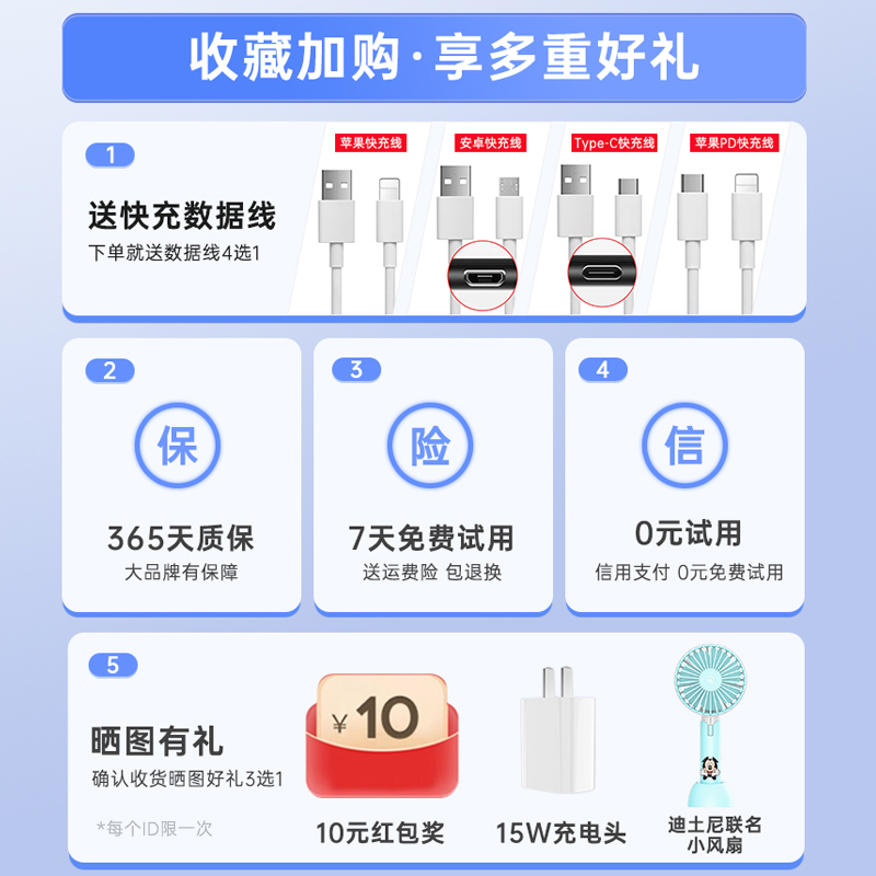 罗马仕新款充电宝20000毫安容量超大小巧便携官方正品旗舰店适用华为小米苹果手机专用双向超级快充可上飞机