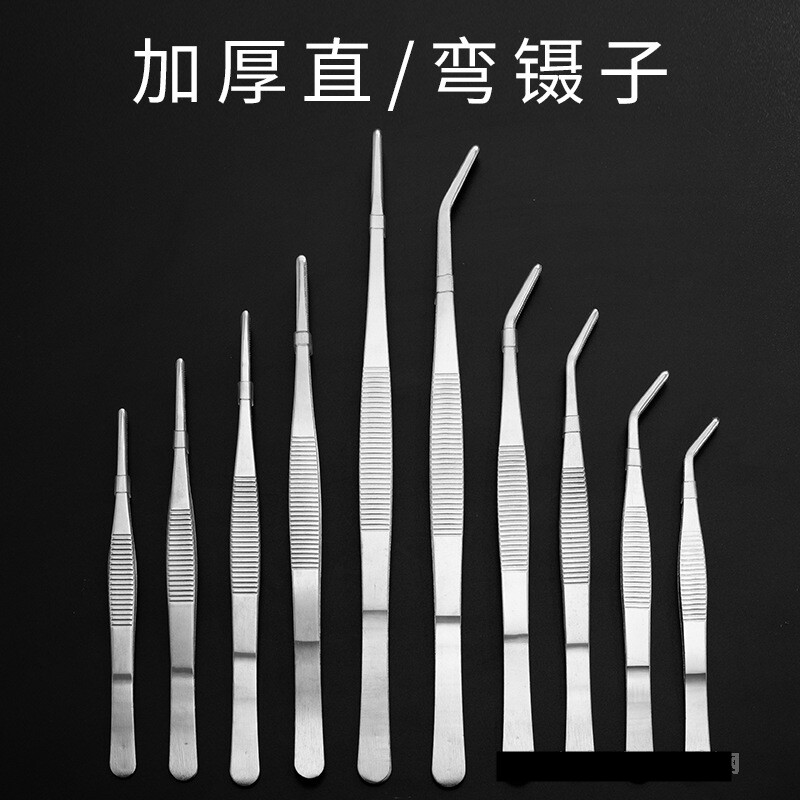 镊子园艺园艺工具种花不锈钢夹子枯叶种植植物微景观肉肉专用夹子