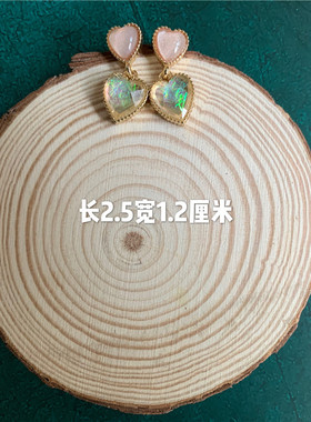 复古风仿珍珠树脂925银针水钻