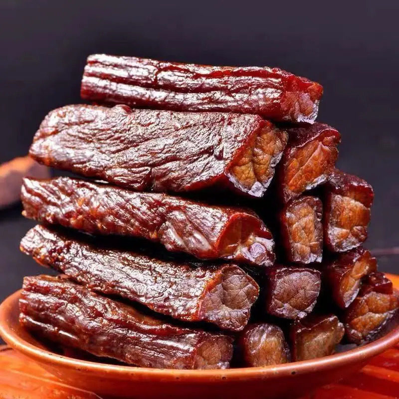 YBS风干牛肉干500g*2斤正宗内蒙古特产手撕小零食袋装熟食真空,淘宝优惠券,粉丝福利购,淘宝优惠卷