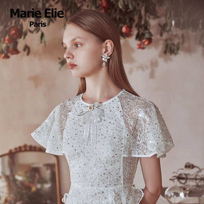 marie elie2020春夏新款珠片连衣裙 MarieElie连衣裙