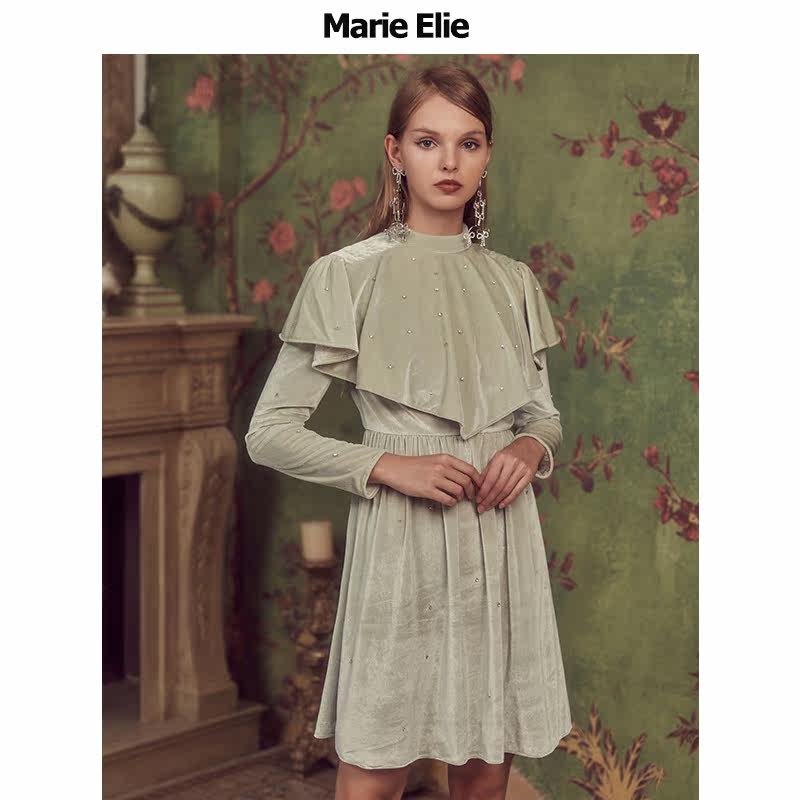 marie elie秋冬新款椿妍幂胤连衣裙 MarieElie连衣裙