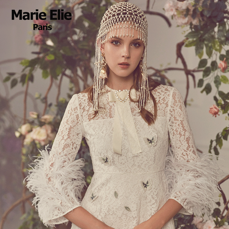 marie elie秋冬蝴蝶连衣裙 MarieElie连衣裙