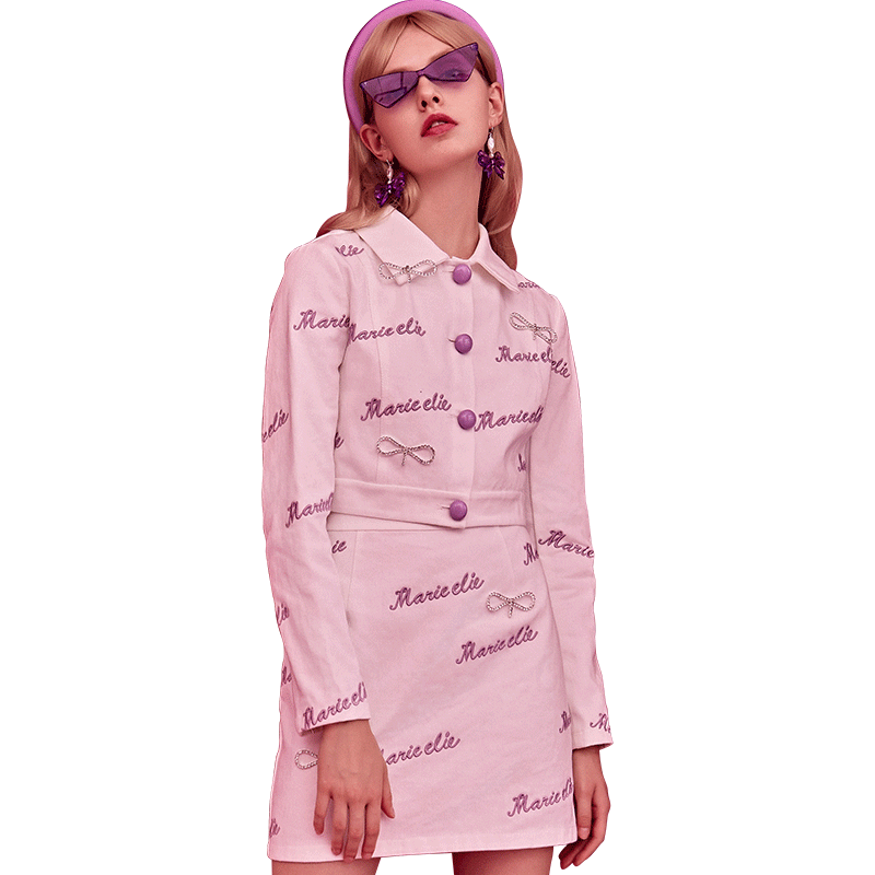 marie elie初秋新款紫妤薇淑玉半裙 MarieElie半身裙