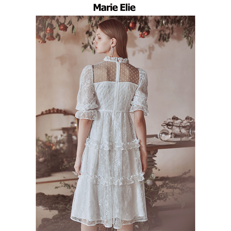 marie elie春夏新款玉姬露雪连衣裙 MarieElie连衣裙