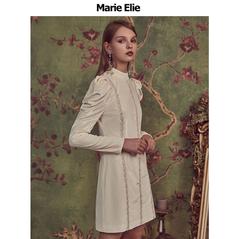 marie elie秋冬新款芸颖莺毓连衣裙 MarieElie连衣裙