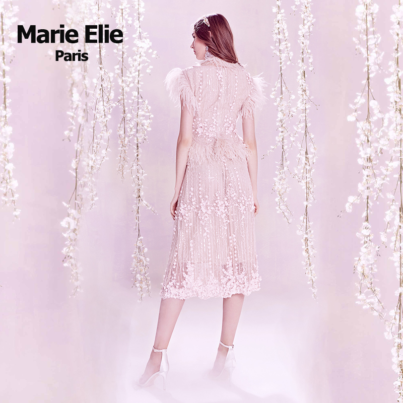marie elie2018巴黎秀款梦幻连衣裙 MarieElie连衣裙